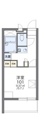 レオパレスパークヒルアオキの物件間取画像